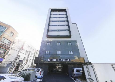 カンヌン パイン シティ ホテル 江陵市 エクステリア 写真
